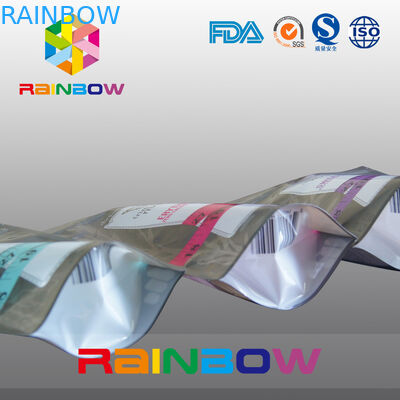 プラスチック ジップ ロック式の最下のガセットは砂糖/キャンデー/スパイスの包装のために袋に入れます