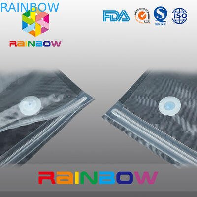 多真空の質の食糧貯蔵の袋/スライダーのジッパーの食糧真空シールは袋に入れます