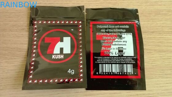 7H Kush/ハイドロ草の香の包装袋のために包む公平な法的プラスチック袋