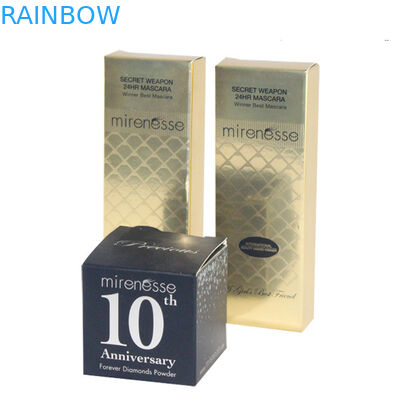 化粧品/光沢のある化粧品のために包む注文のロゴの Pinted の紙箱は包装を囲みます