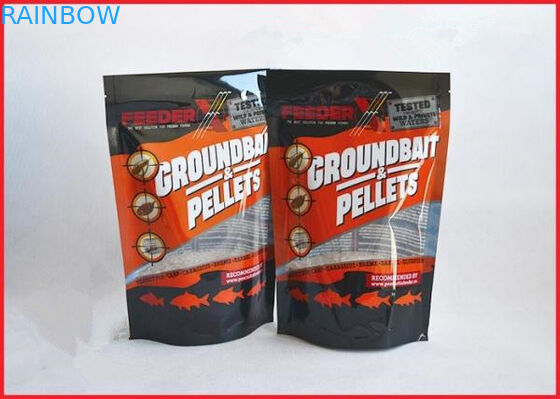 Groundbait パレットのためのジッパーによって包む印刷されたプラスチック袋/Ziplock が付いている釣魅惑の包装袋