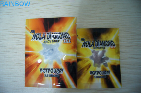 上の詰物が付いているジップ ロック式袋/ニュージーランドのポプリ袋を包むドイツ草の香