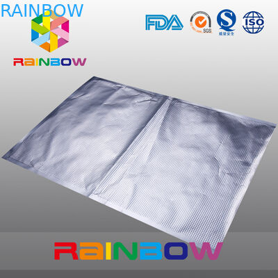 織り目加工の Channal の食糧真空シールは Sous Vide/食糧救済者のホイルによって浮彫りにされる袋を袋に入れます