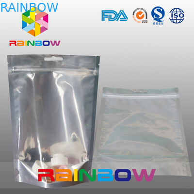 ボディ霧及びローションのアルミ ホイルの背部およびゆとりの前部化粧品の袋 Doypack