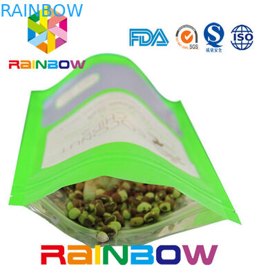 自己の包む永続的なジップ ロック式のペーパー軽食包装袋種の包装ははジッパーの袋を立てます