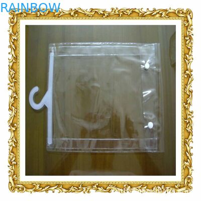 下着/メンズのために包む Resealable プラスチック袋はハンガーの表示と着ます