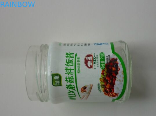 ソース Beancurd のチーズ ガラス ビンのための防水ポリ塩化ビニール熱収縮のラベル