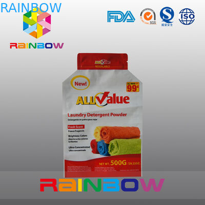 カスタマイズされる 500g 洗濯洗剤の粉/粉末洗剤のためのプラスチック包装袋を印刷します
