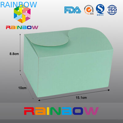 ギフトの包装、カスタマイズされた印刷およびサイズのための緑のクラフト紙箱