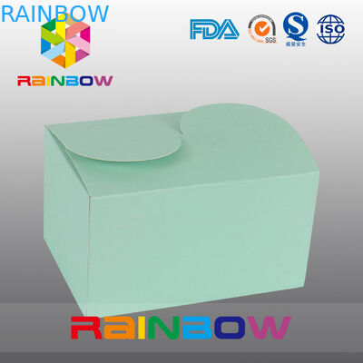 ギフトの包装、カスタマイズされた印刷およびサイズのための緑のクラフト紙箱