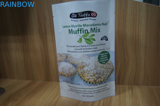 プラスチック蛋白質の粉/砂糖/甘味料注文の包装袋の Ziplock を立てて下さい