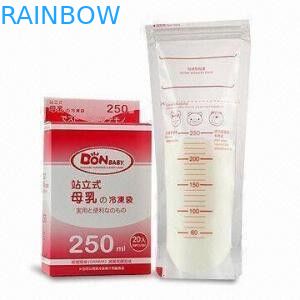 包む顧客用プラスチック袋母乳の貯蔵袋