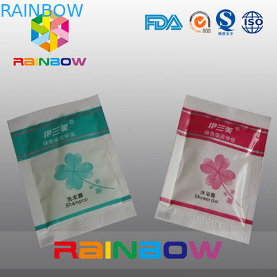 3 -シャンプー/シャワーのゲルの包装のための側面によって密封される袋化粧品の包装袋