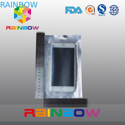 壷の明確な窓こつの穴と包む反静的な袋の電話