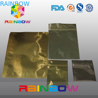 金のアルミ ホイル電子プロダクトのための反静的な袋のジッパーの袋のパッキング