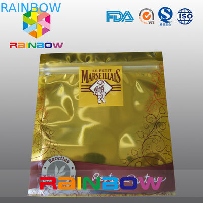 金のアルミ ホイル電子プロダクトのための反静的な袋のジッパーの袋のパッキング