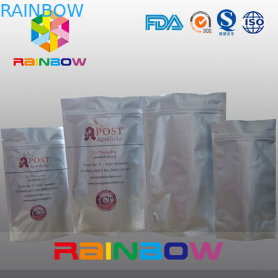 カスタマイズされる印刷されるスパイス/漢方薬のためのジッパーが付いているホイルの袋を立てて下さい