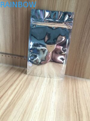 マイラー ホイルのジッパー ロック袋の小さく明白な種/スパイス/粉/小麦粉の包装の袋