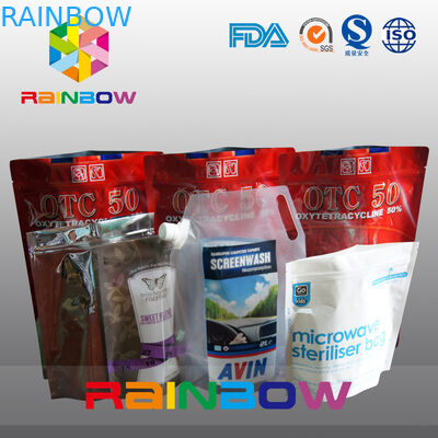 ジッパー/プラスチック食品等級の動物の Tukey の食糧袋が付いているペット フードの袋を立てて下さい