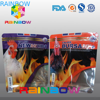 Zpilock のペット フードの袋のアルミ ホイルの動物の Tukey の食糧袋を立てて下さい