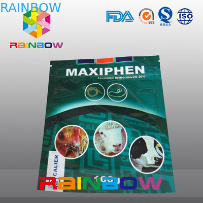 アルミ ホイルのペット フードの袋の乳牛は食品包装を立てます