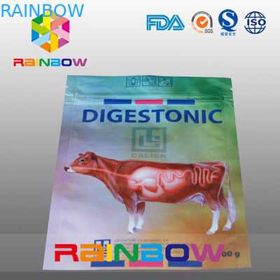 印刷される注文のロゴの 100g ペット/牛食品包装袋のペット フードの袋