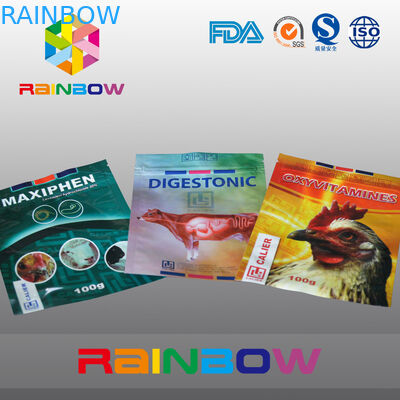 印刷される注文のロゴの 100g ペット/牛食品包装袋のペット フードの袋