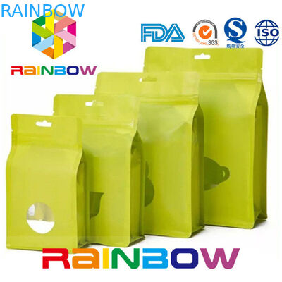 食品等級はココナッツ破片/ペット フード/軽食/ビスケットのためのジッパー袋を立てます