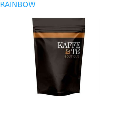 アルミ ホイル袋、茶/ジッパーが付いている Coffe の包装袋を立てて下さい