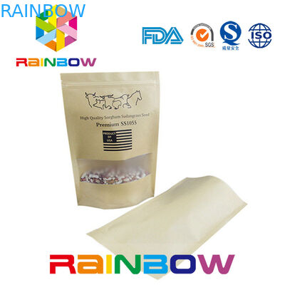 アルミ ホイル袋/アルミ ホイルのジッパー ロック袋/袋/アルミ ホイルの真空はパッキング窓が付いている袋に入れましたり/袋