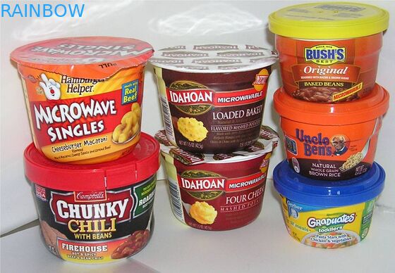 ミルク白人ポリ塩化ビニール/ペット収縮の袖は感熱グラビア印刷の印刷を分類します