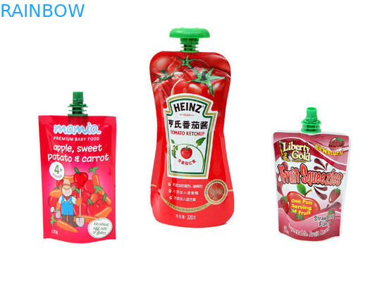 環境保護の液体のための上の口が付いている耐久の口袋