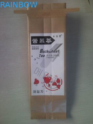 錫のタイが付いている側面のガセットのアルミ ホイルのラミネーションのクラフト紙袋