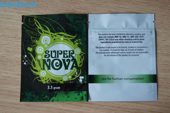 3つの食糧のための側面によって密封されるアルミ ホイルの袋の包装のジッパー ロックによって薄板にされる袋