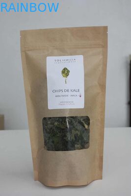 アルミニウムによって薄板にされるマイラーの食糧貯蔵袋は、紙袋を立てます