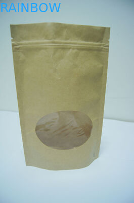 コーヒー茶はクラフトのジップ ロック式袋250g 500gを包むアルミ ホイルの袋を立てます