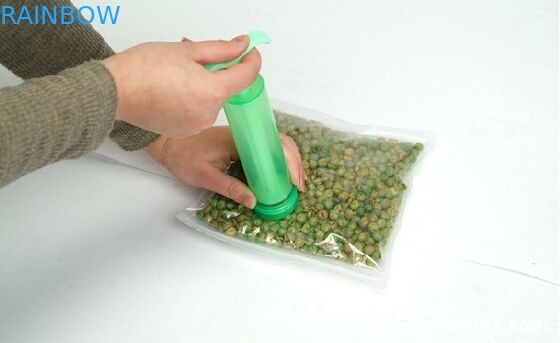 3 面 層状 真空 ポンプ エア バッグ 食品 真空 密封 バッグ 魚 / 野菜