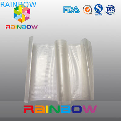 便利なプラスチック食品真空シール袋 / 再シール可能な食品グレードのプラスチック袋