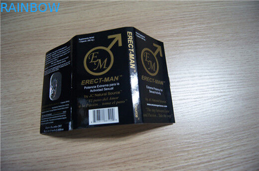 性の強化の丸薬包装のディスプレイ・ケースおよびまめカード ERECT-MAN 紙カード