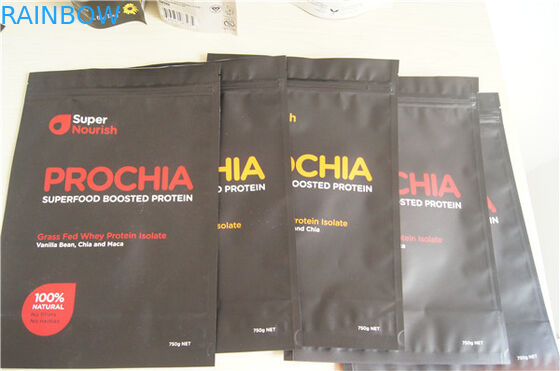 カスタマイズされた印刷は蛋白質の粉のためのホイルの袋の包装袋を立てます