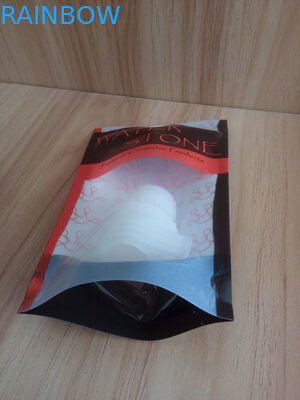 ジッパーが付いているインド大麻の種/Noni 袋で満ちているプラスティック容器を立てて下さい