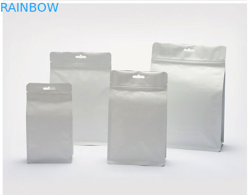 コーヒー豆/クッキーのための明確な窓と包むマイラーのジッパーのクラフト紙の軽食袋