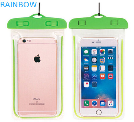 ポリ塩化ビニールの防水電話袋袋を包む注文のプラスチック袋