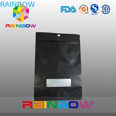 カスタマイズされた 2oz アルミ ホイルは黒いマットを立てます弁が付いているコーヒー バッグを並べました