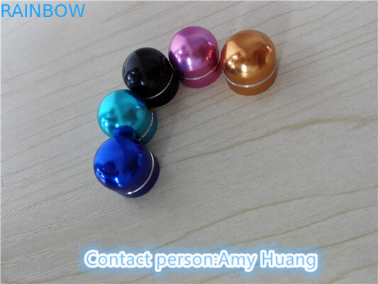 空き硬いゼラチンカプセル ボトル アルミホイル蓋付き セックスピル容器