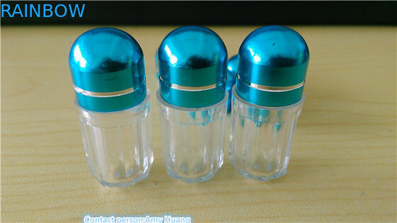 再利用可能な小さなプラスチック製の錠剤ボトル 単一カプセル用のプラスチック製の錠剤容器