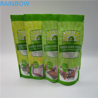 インド大麻はConnabisの種のためのジッパーが付いている包装の私用Lableのプラスチック袋を播きます