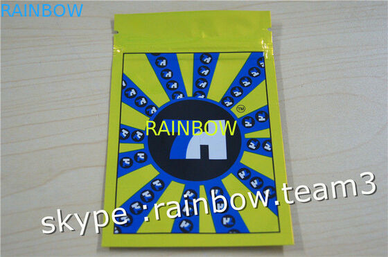草の香袋3の粉の1g /2g /3g/4g/5gの磨き粉袋のための側面のシールのジッパー袋/注文の草の香袋