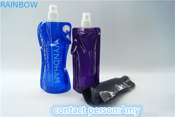 防水エネルギー飲み物のジップ ロック式の液体の貯蔵はココナッツ飲料の使用を袋に入れます