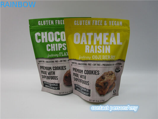 顧客用昇進チョコレート ビスケットの軽食袋の包装のグラビア印刷の印刷